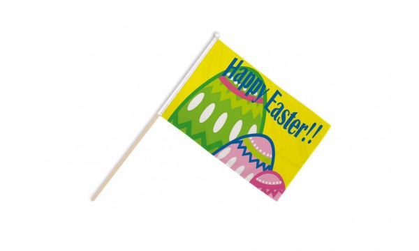 Happy Easter Hand Flags
